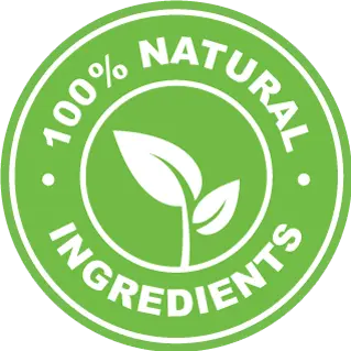Soda Steel Official website Natural ingredients badge