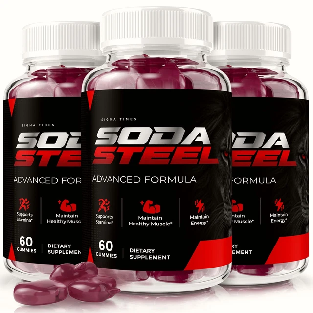 Soda Steel Official website Soda Steel 3 bottle popular package